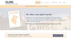 Desktop Screenshot of flips.de